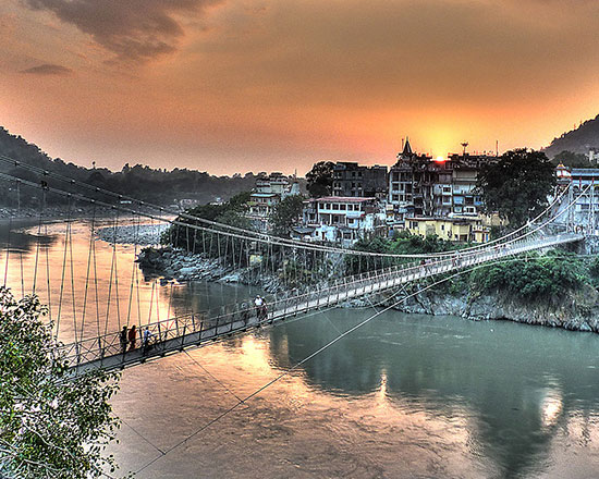Lakshman Jhula - Rishikesh India