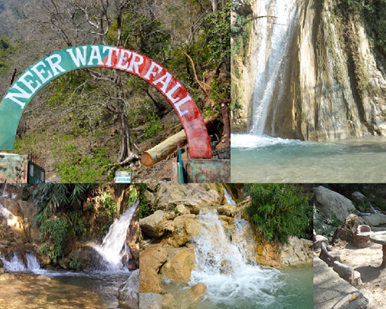 Waterfalls in Rishikesh India