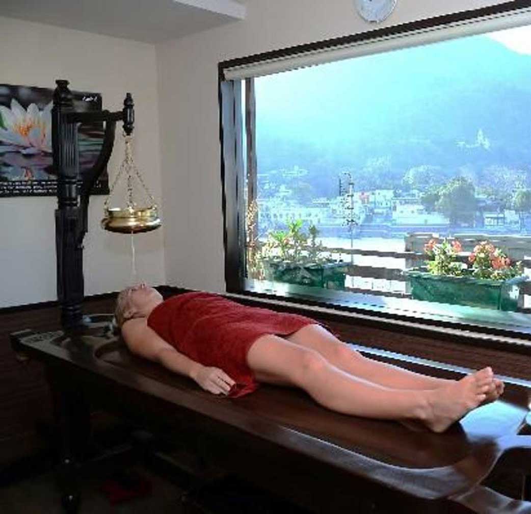 Ayurvedic Spa at Sanksriti Vedic Retreat Ramjhula Rishikesh India