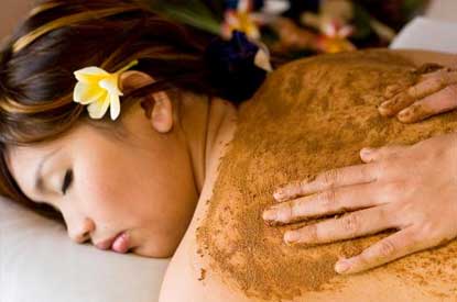 Udwarthanam (Powder Massage) at Sanskriti Ramjhula Rishikesh India